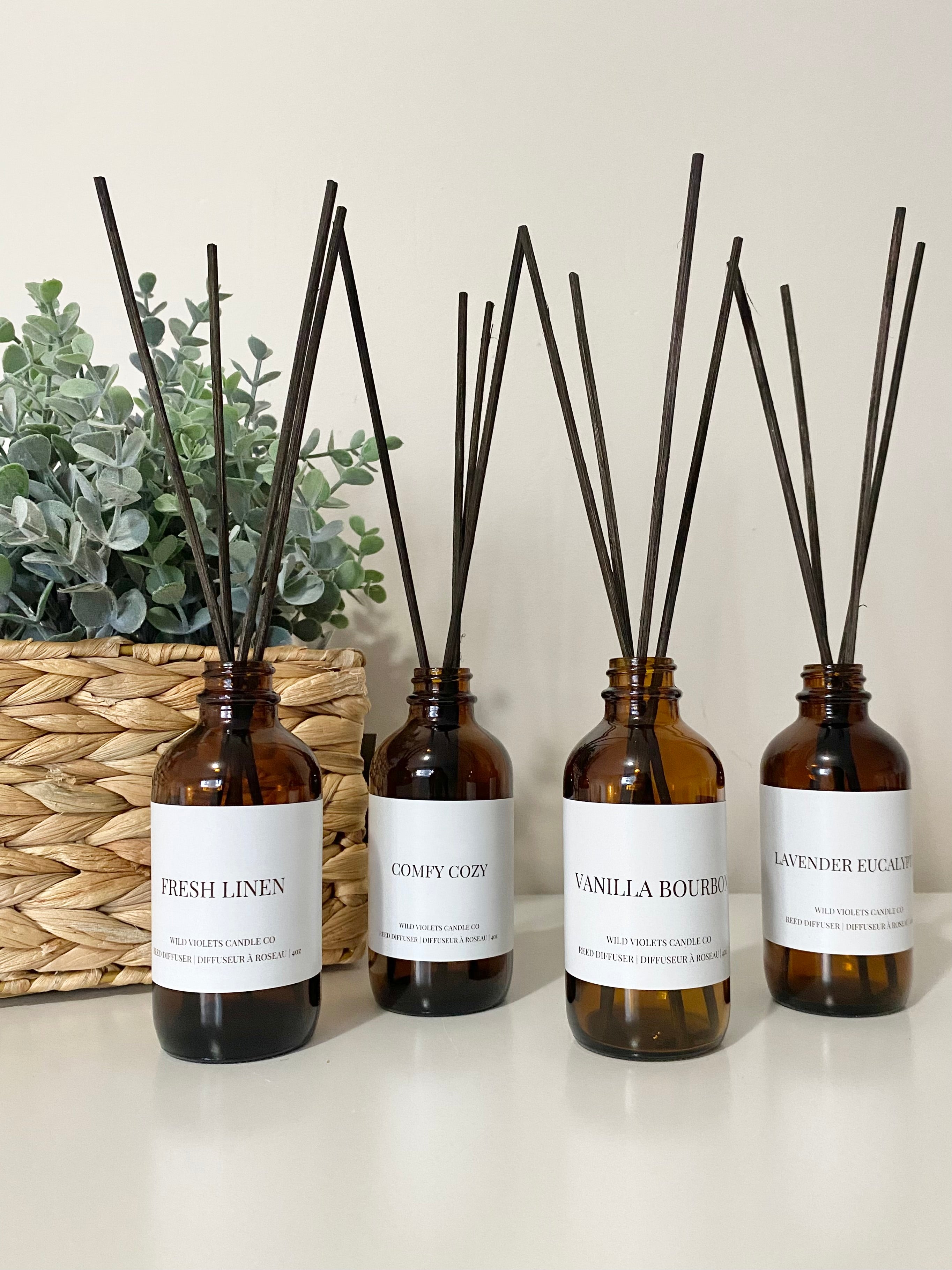 Diffuser Ca Reed Diffusers (Cozy Collection) – Wild Violets Candle Co.