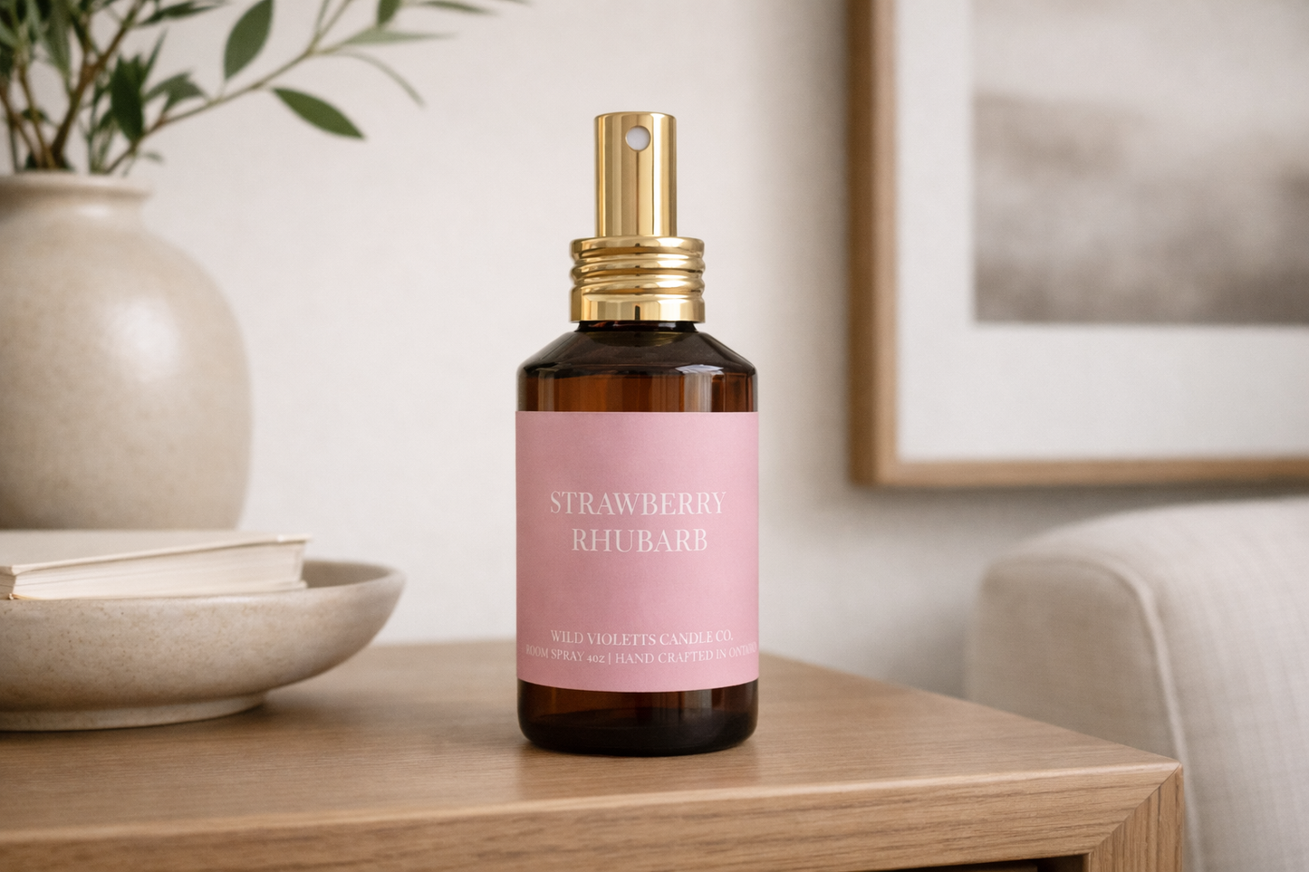Linen + Room Spray [Strawberry Rhubarb]